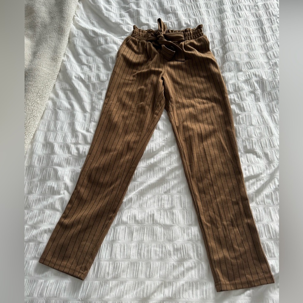 Primark Striped Dress Pants Size 2